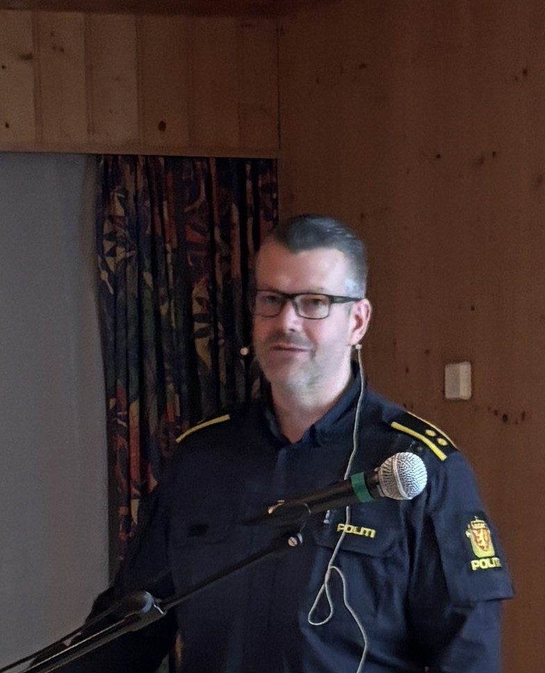 Politioverbetjent Lars Erik er politikontakt for Lillestrøm kommune.