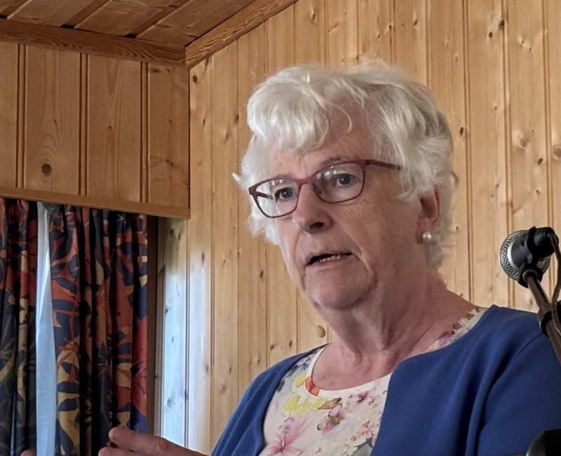 Psykiater/rettspsykiater Randi Rosenqvist snakket om nedbygging av psykiatrisk omsorg