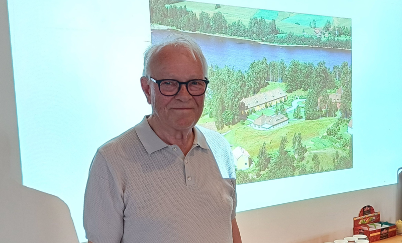 Kjell Hermann fortalte om Blaker Skanse